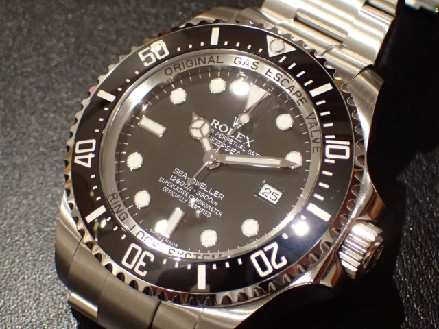 潜水士の時計　DEEP-SEA　REF.116660　ブラック