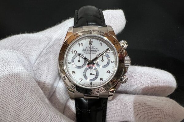 無金利キャンペーン実施中！　Ref.116519 ホワイトアラビア入荷しました！