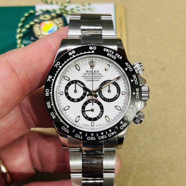 憧れのデイトナ白 Ref.116500LN