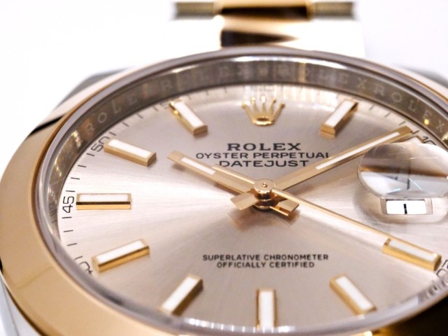 馴染みのよいPGコンビモデル。Ref.126301