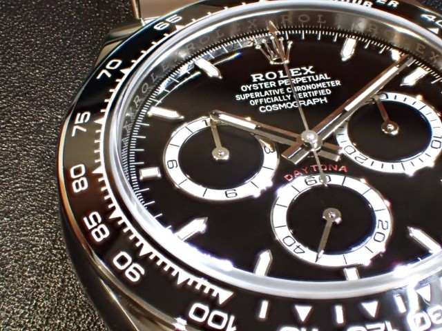 現行SSデイトナブラック中古品が入荷！Ref.126500LN