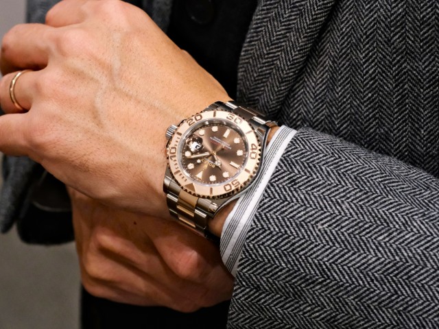 Ref.116621 旧型ピンクロレゾール×チョコレートダイヤル