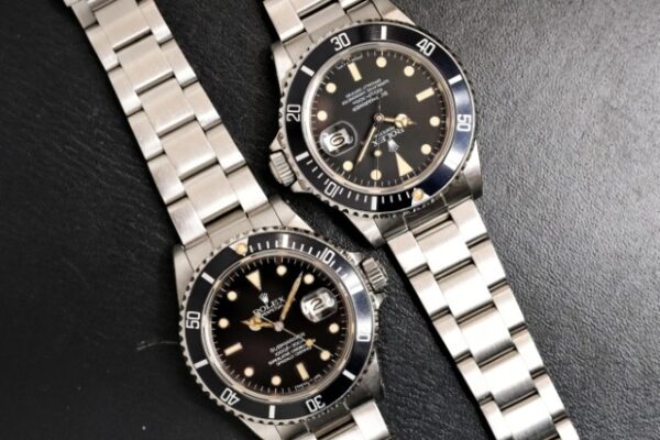 Ref.16800サブマリーナーの比較をどうぞ。