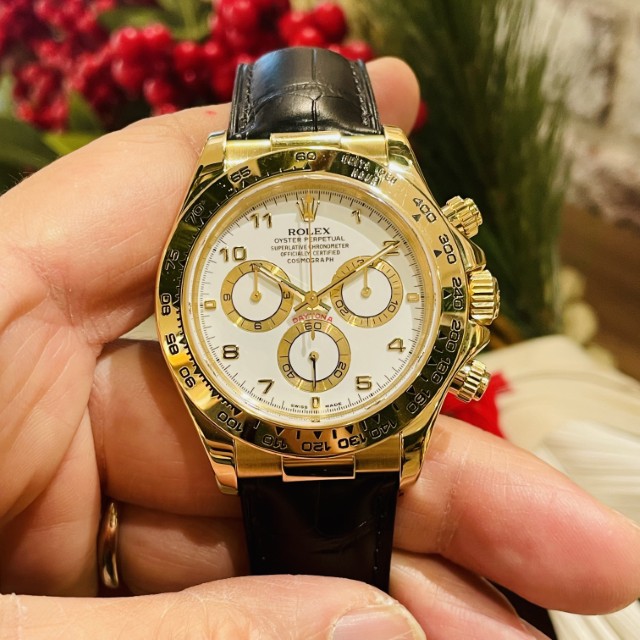 アダルトな金無垢デイトナ Ref.116518