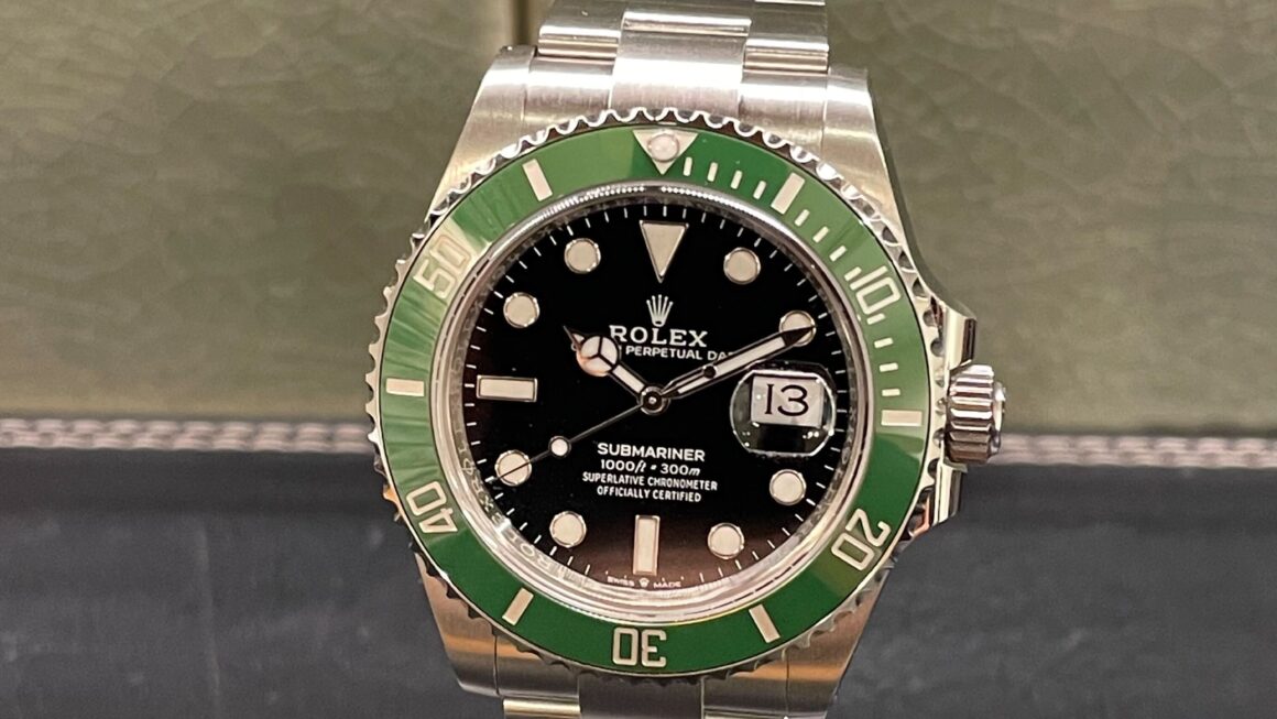 ロレックスカラーといえば緑！